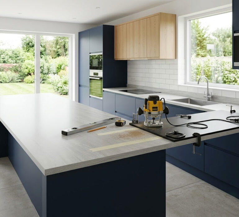 DIY-Laminate-Worktop-Fitting-Kitchen